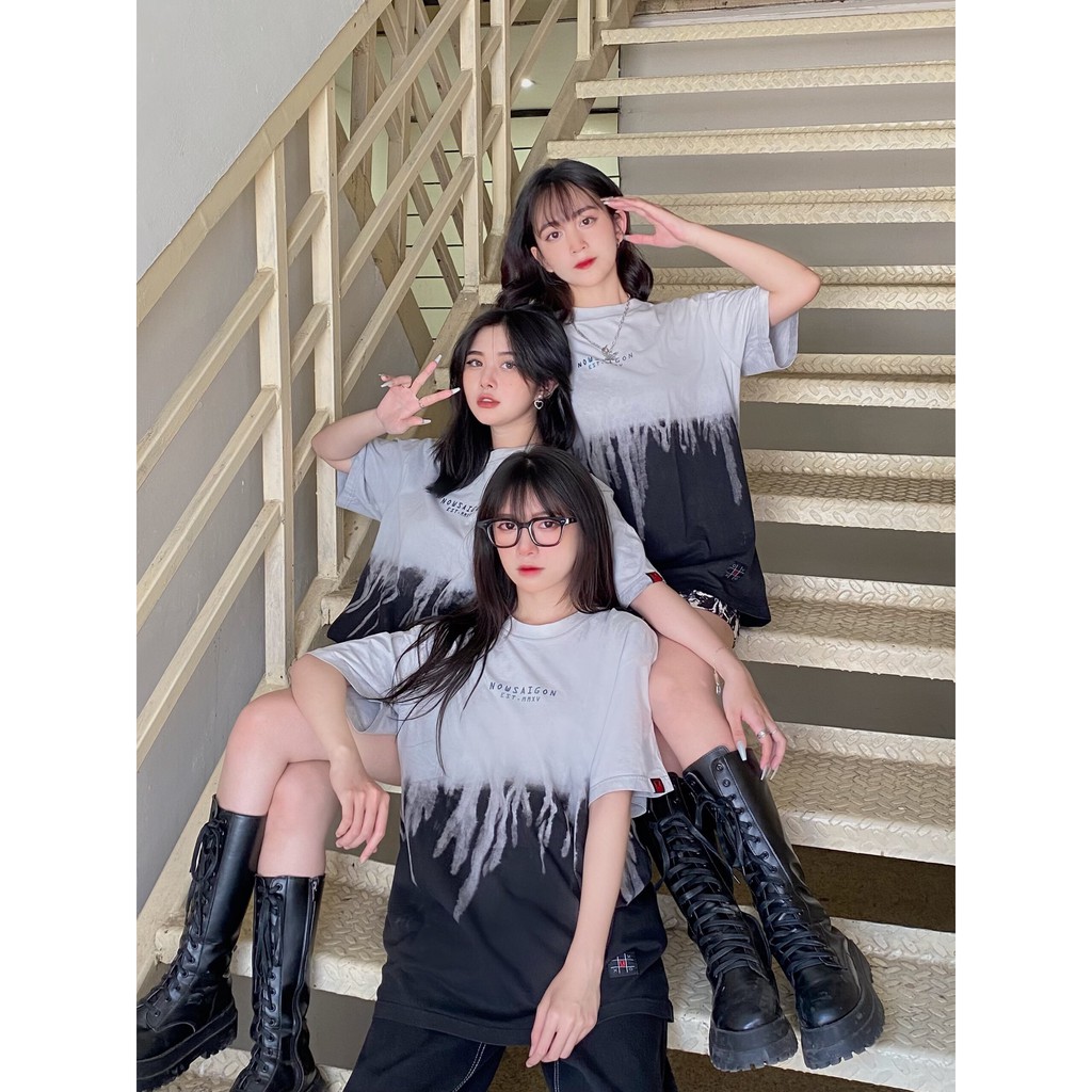 Áo Thun NEEDS OF WISDOM Hologram Acid Wash Tee | BigBuy360 - bigbuy360.vn