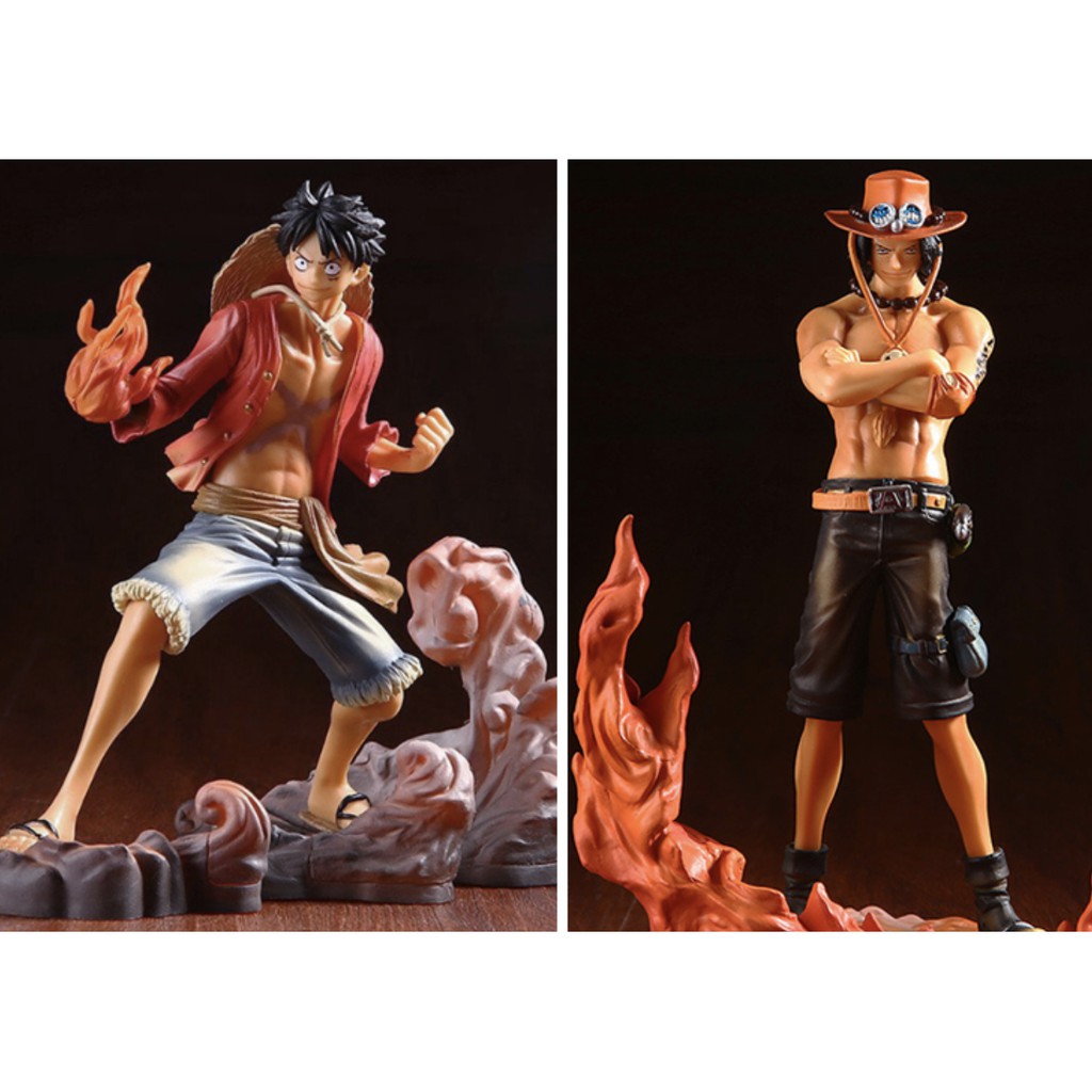 Bộ mô hình FIGURE - LUFFY SABO ACE attack styling - ONE PIECE