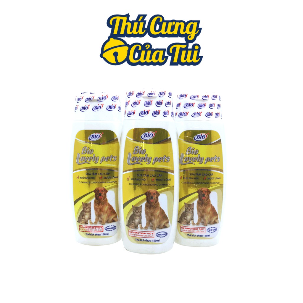 Sữa Tắm Dưỡng Da Lông Bio Lovely Cho Chó Mèo - Thú Cưng Của Tui
