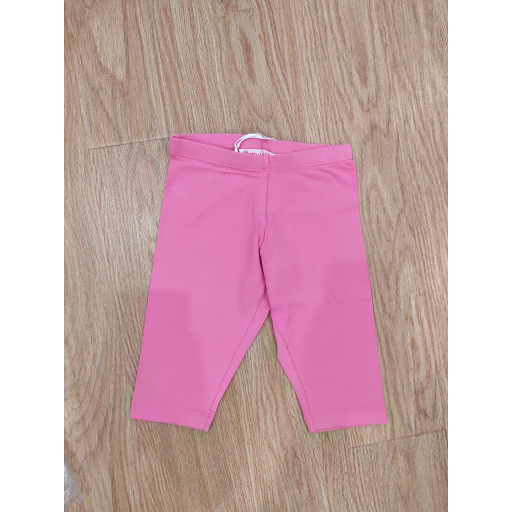 4PH008S-PI Quần legging ngố màu hồng