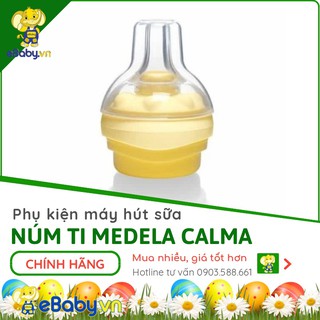 Núm ti| MEDELA CALMA- HÀNG CHÍNH HÃNG 100%- Núm ti thay thế cho bình sữa Medela- Hàng có sẵn