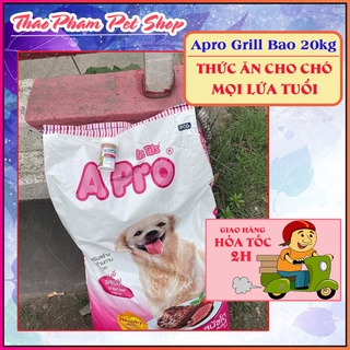 Bao 20kg - thức ăn apro grill dành cho chó mọi lứa tuổi