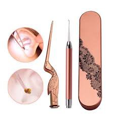 DỤNG CỤ LẤY RÁY TAI CÓ ĐÈN LED CHIẾU SÁNG Tiện Lợi