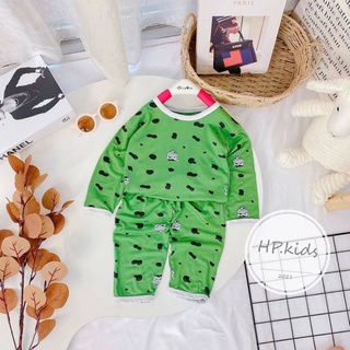 Bộ thun lạnh dài tay cho bé yeu