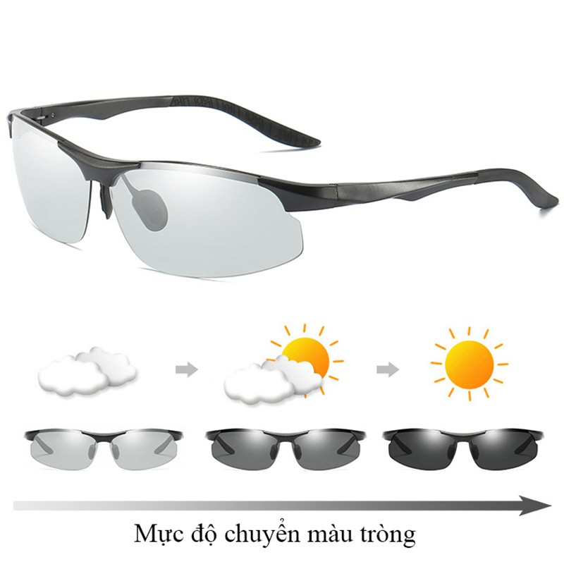 Mắt kính đổi màu thể thao A8003 - Gọng lò xo | BigBuy360 - bigbuy360.vn