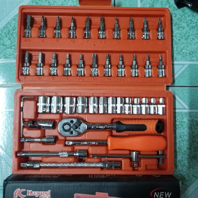 Bộ tuýp 46 chi tiết b.best hàng cao cấp taiwan