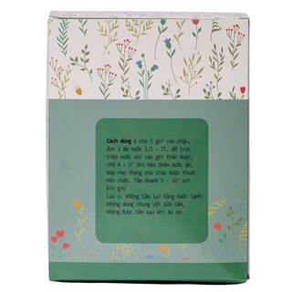 Bột tắm sau sinh dân tộc Dao Đỏ (hộp 10 túi)
