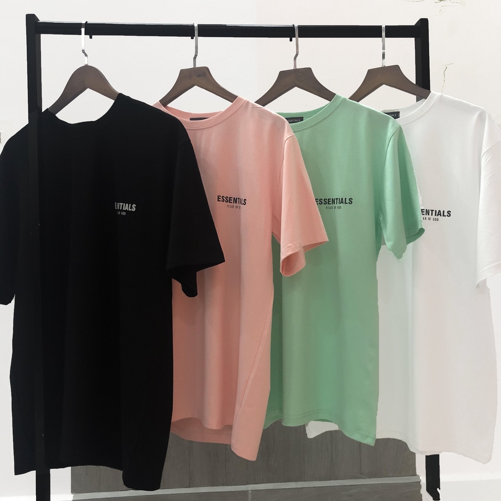 Áo thun Essentials, áo thun tay lỡ nam nữ unisex, Dricco