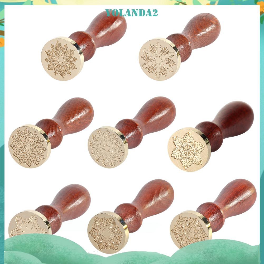 Con Dấu Hình Bông Tuyết Cổ Điển Trang Trí Tiệc Cưới