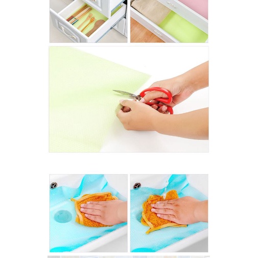 Combo 4 Miếng lót làm sạch tủ lạnh,,,,