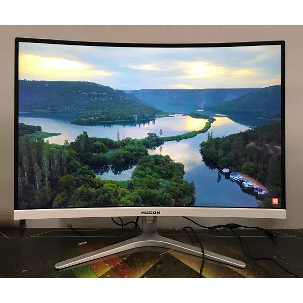 Màn hình máy tính cong Full Viền 24/27 inch 75Hz Mới HUGON