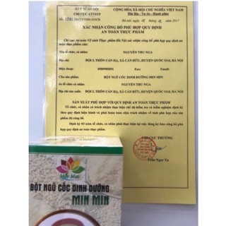 Ngũ cốc lợi sữa min min
