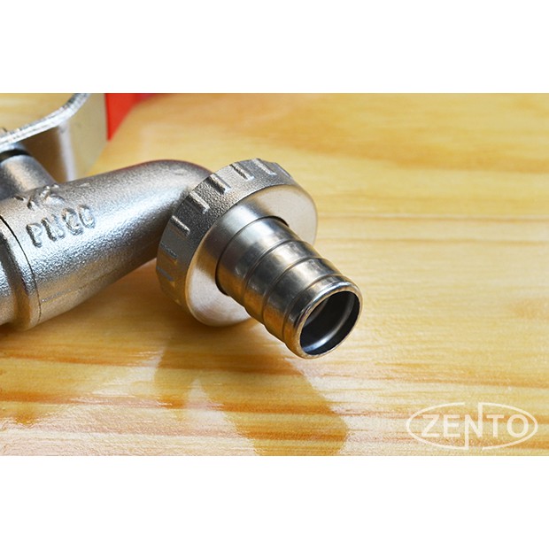 Combo 2 Vòi vườn đồng tay inox Zento ZT706