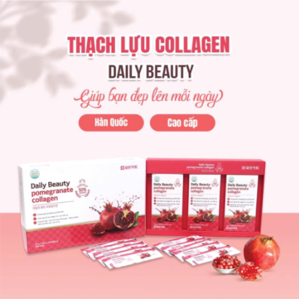 Thạch lựu collagen  Daily Beauty