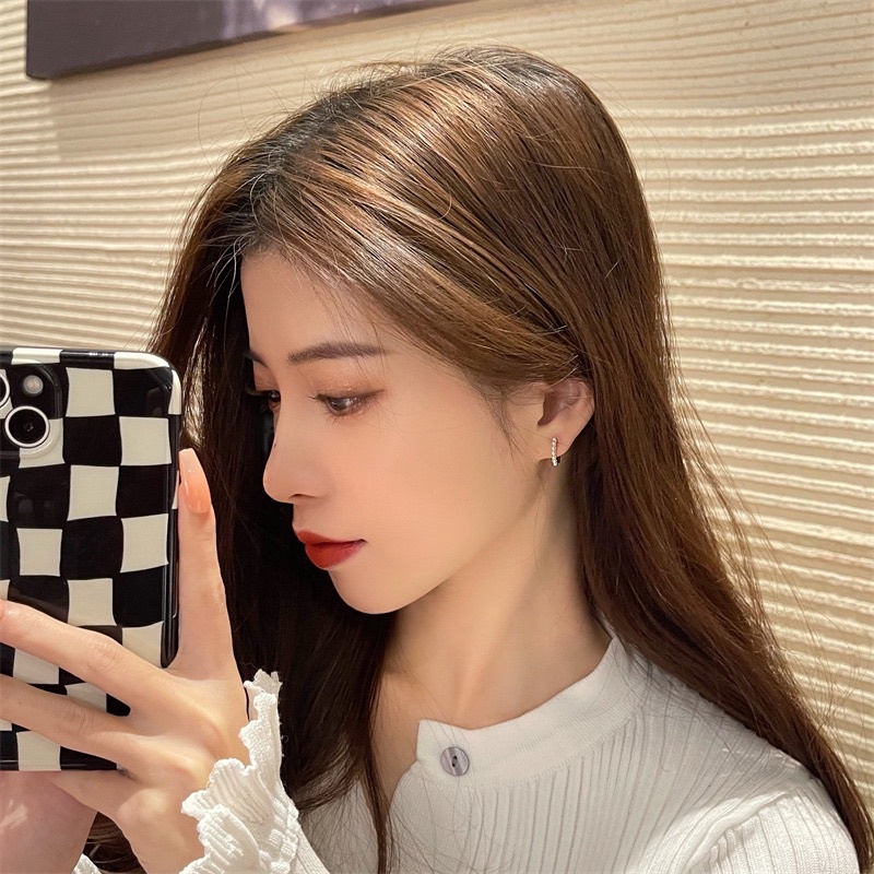 Bông tai, khuyên tai tròn nhỏ nhắn xinh xắn cho nữ BT15