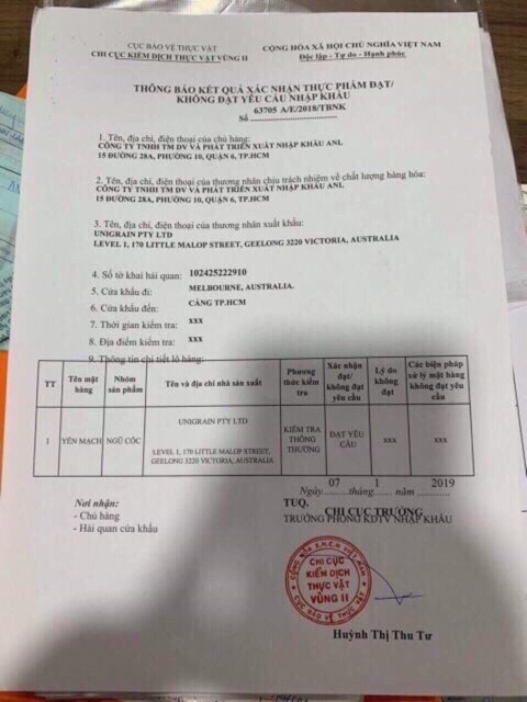 1kg Yến Mạch úc tươi giảm cân loại 1 date mới nhất đức toàn | BigBuy360 - bigbuy360.vn