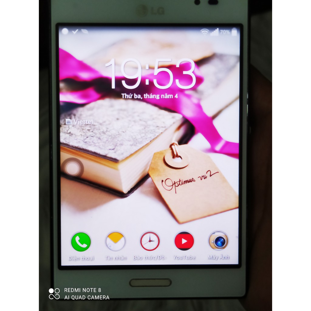 ĐIỆN THOẠI LG OPTIMUS VU 2 F200 trùng imei