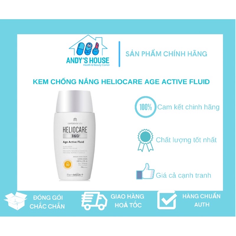 Kem Chống Nắng Heliocare Age Active 50ml