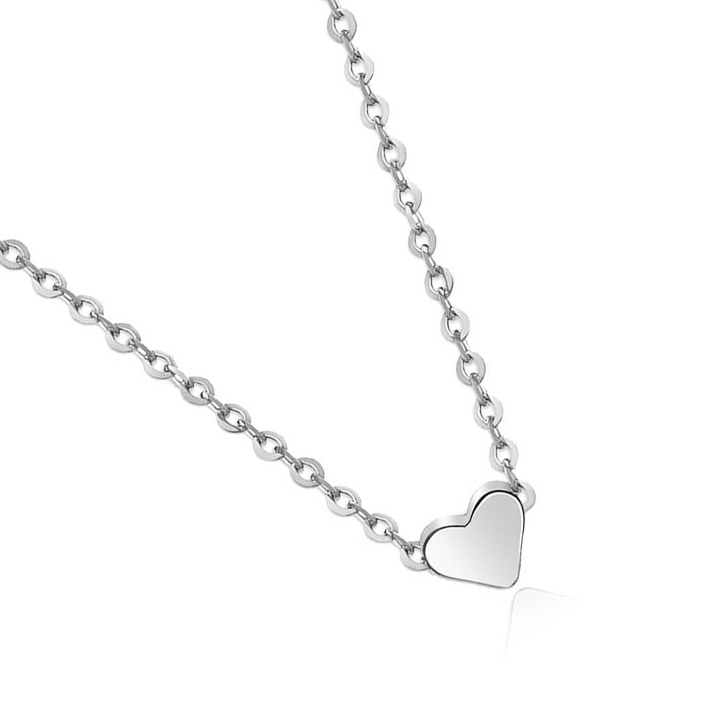 Dây chuyền hợp kim hình trái tim thiết kế thời trang cho nữ