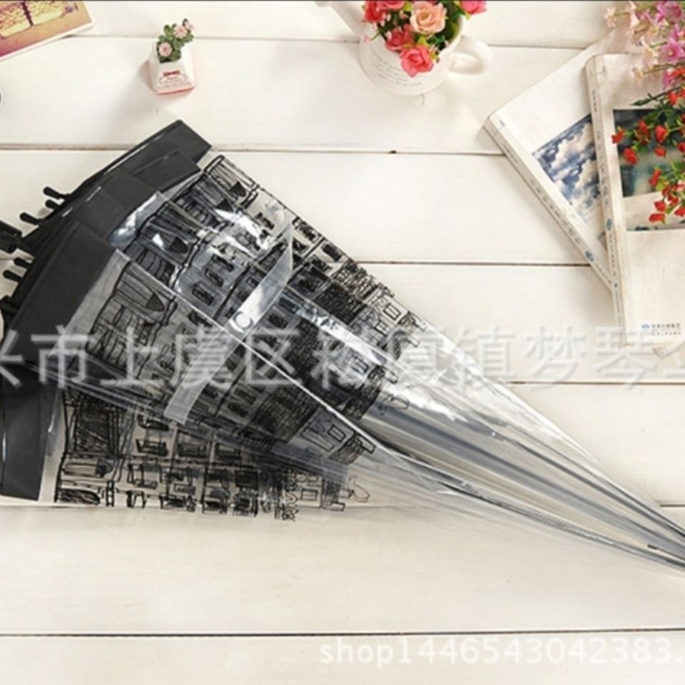 Dù Che Mưa Trong Suốt Hình Cây Nấm / Công Chúa / Chim Kiểu Anh