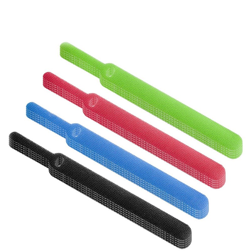 Set 10 dây đai quấn giữ GUUGEI bảo vệ tiện lợi dành cho dây cáp tai nghe chuột máy tính