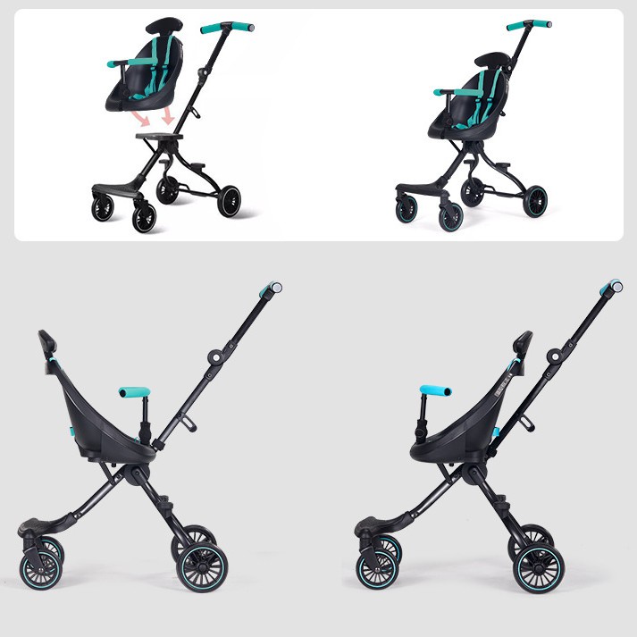 Xe đẩy đi dạo cao cấp tay đẩy xoay 2 chiều Baobaohao Only V3 / V1 / V7