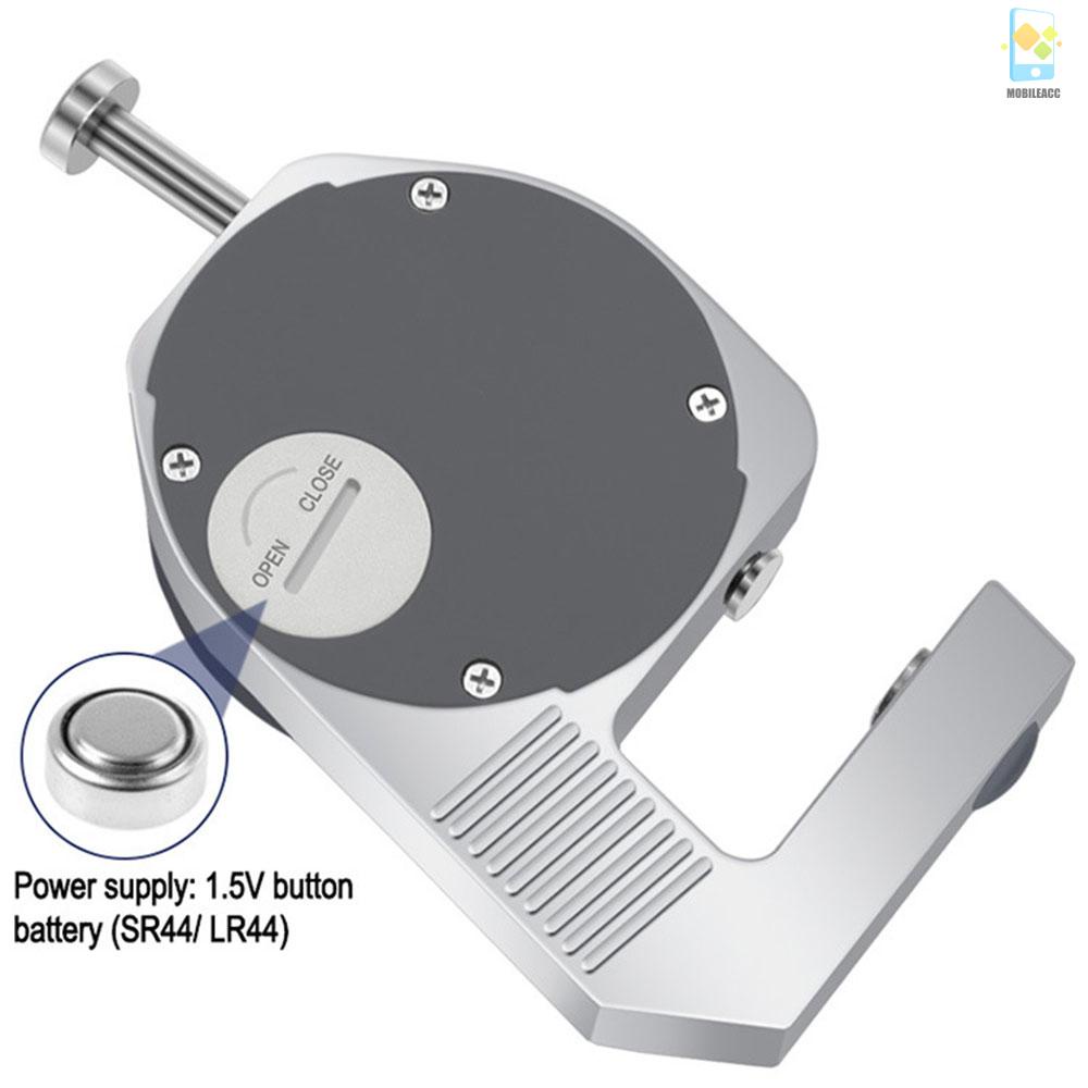 Máy đo độ dày HABOTEST kỹ thuật số mini 0-0.5 inch/ 0-12.7mm có hộp đựng bảo vệ