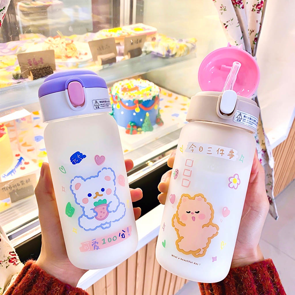 Bình nước cho bé, bình tập uống nước cho bé dễ thương