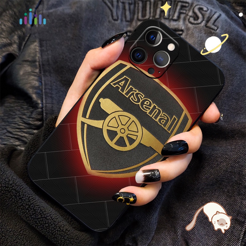 Ốp Điện Thoại Dẻo Họa Tiết logo Đội Bóng arsenal Cho realme c2 c3 c11 c12 c15 c17 c20 c21 5 5i 5s 8 8 pro Xtor103 Mới