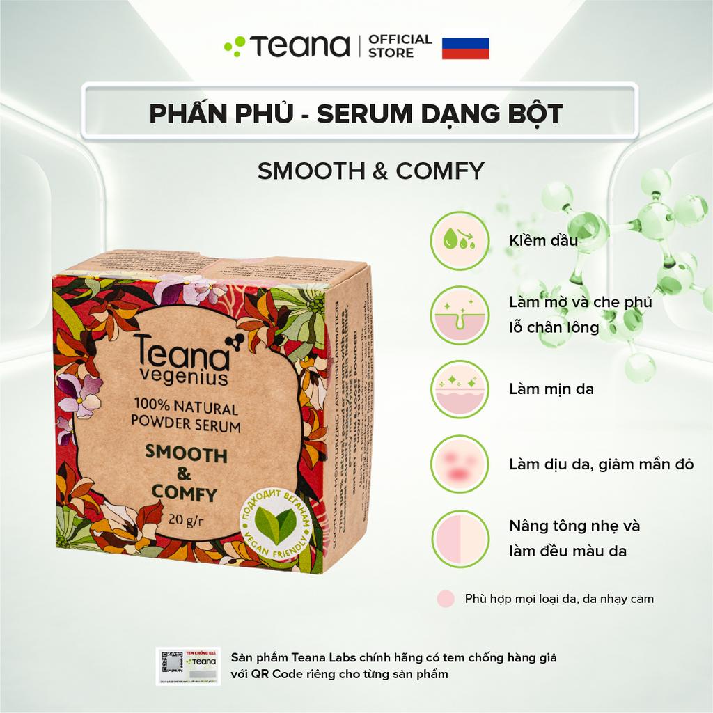 Phấn phủ - serum dạng bột Teana Natural Powder Smooth & Comfy 20g