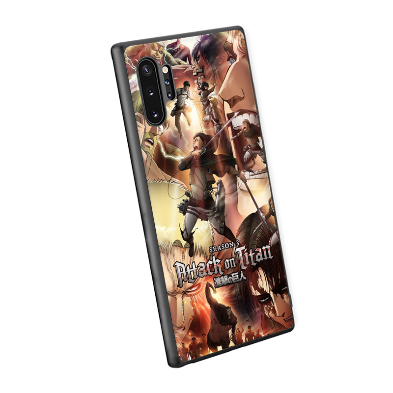 Ốp Lưng Silicone In Hình Attack On Titan 268z Cho Samsung A10 A10S A20 A20S A20E A30 A30S A40 A40S A50 A50S A60