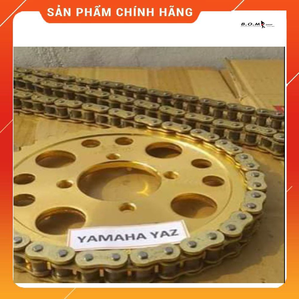 YAMAHa / YAZ 125cc - Bộ nhông sên đĩa DID vàng nhập khẩu Thailand cao cấp dành cho xe Yamaha YÀZ 125