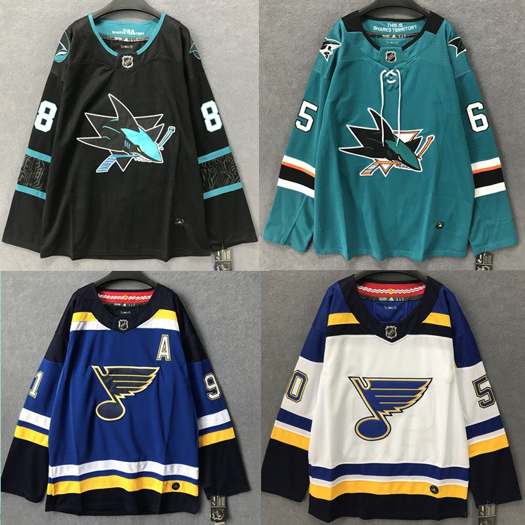 Áo Đồng Phục Hockey Jersey hip hop Đường Phố hip hop Đường Phố NHL Hle