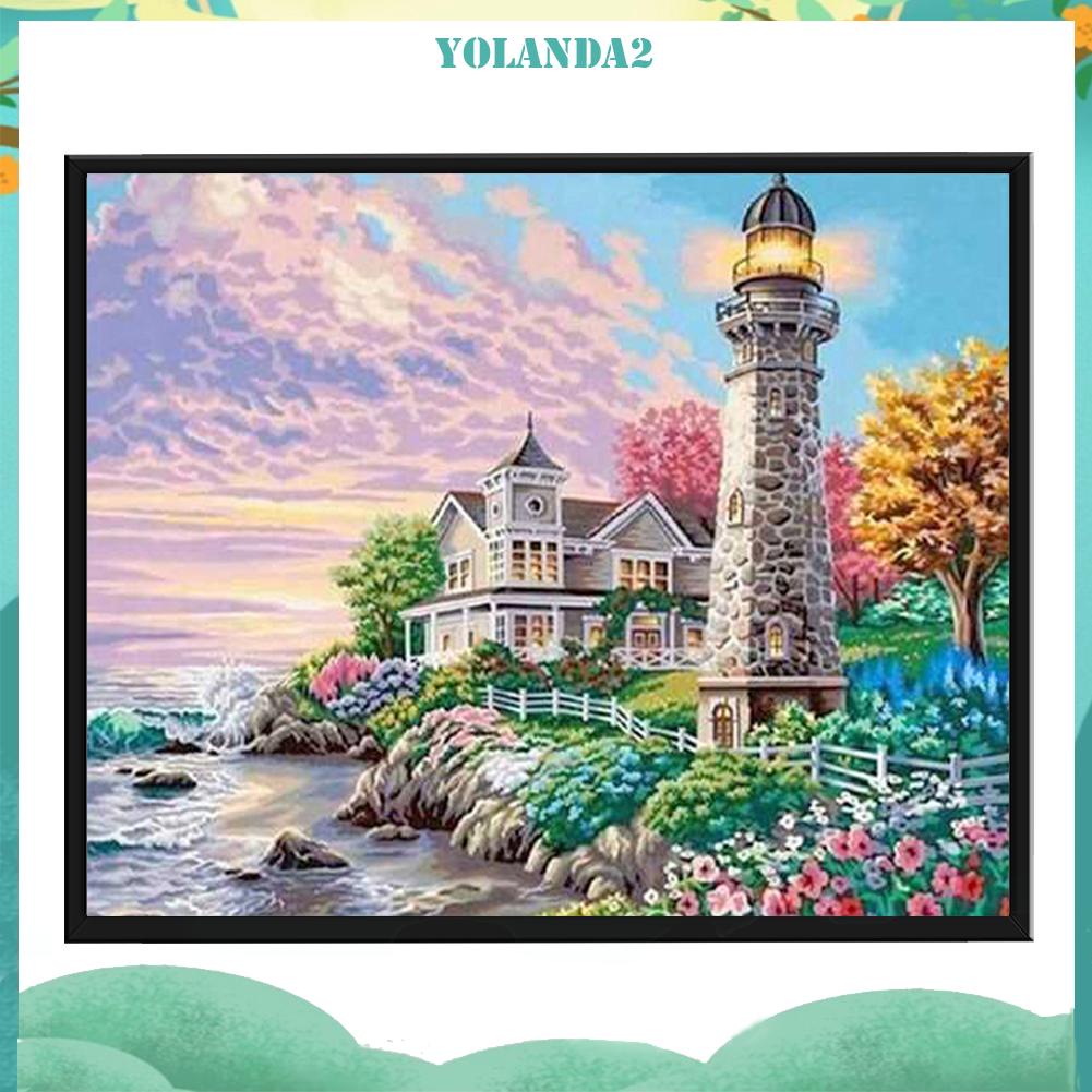 Bộ Tranh Thêu Chữ Thập Tự Làm 11CT Hình Phong Cảnh