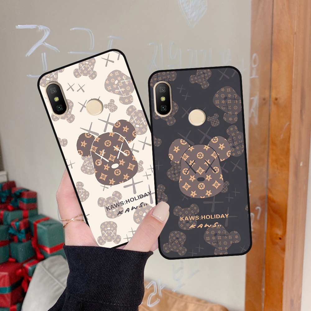 Ốp Xiaomi Redmi 6 Pro / Mi A2 Lite in hình họa tiết Mountain, Be@rbrick dễ thương (T13 - T18)