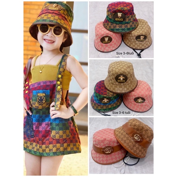 MŨ VÀNH DỆT CUCI CHO BÉ 3-6Tuổi(có quai,nhiều mẫu)