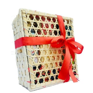 Mây tre- làn tre giỏ tre hộp tre đựng quà mã 0049 -tre hn