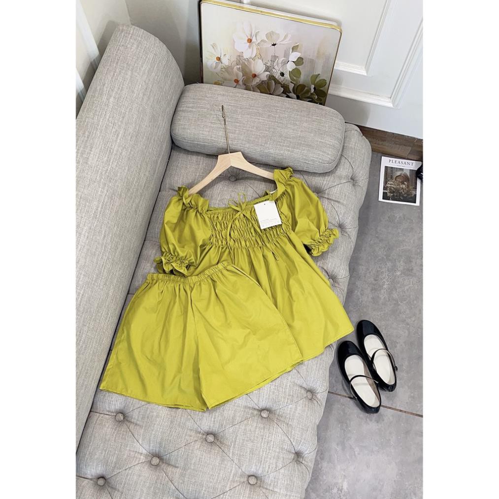 Set đồ nữ cá tính, set quần sóc áo quây đi chơi sang chảnh mùa hè đẹp 8A00008 JKR | BigBuy360 - bigbuy360.vn