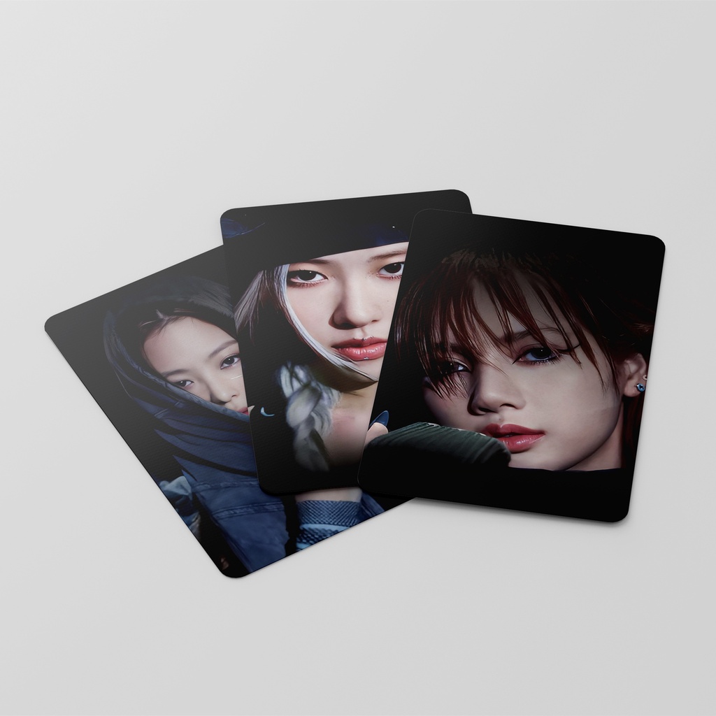 Hộp 55 Tấm Thẻ Ảnh Lomo Nhóm Nhạc BlackPink VENOM