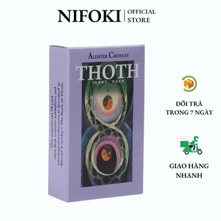 Bộ Bài Tarot Aleister Crowley Thoth Tarot A3 Nifoki