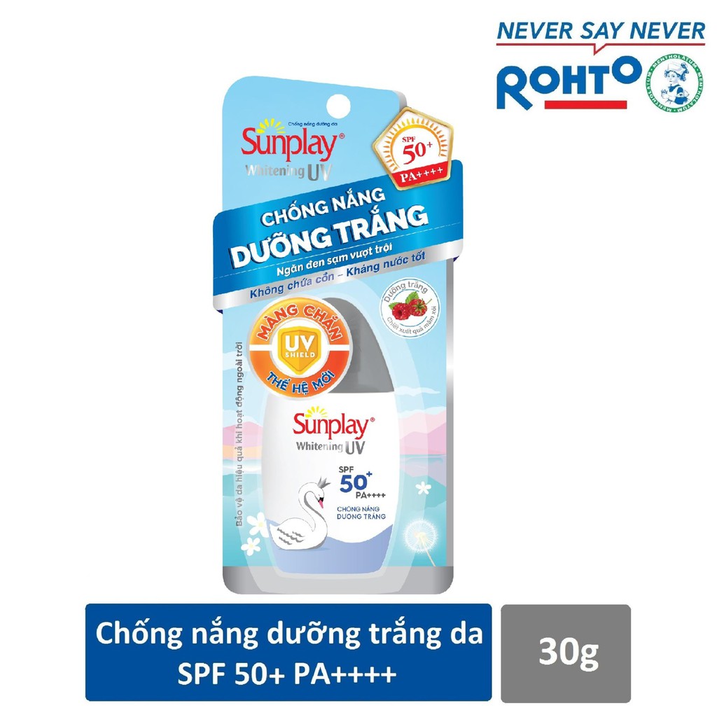 Kem Chống Nắng Sunplay Whitening UV SPF 50 PA +++ Dạng Sữa 30g