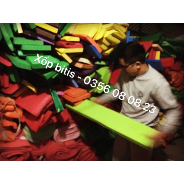 1kg xốp khối làm đồ chơi mầm non