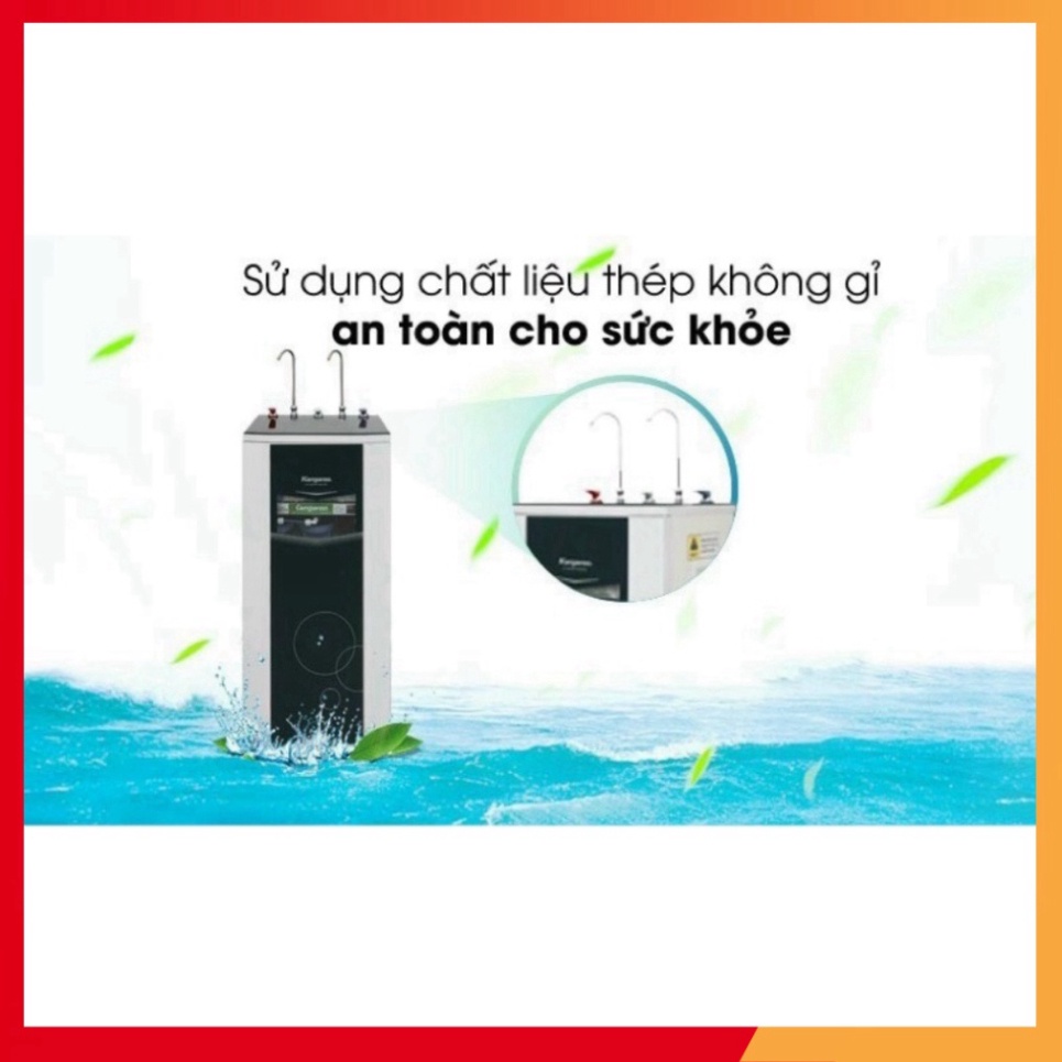 HoangHai - Máy lọc nước RO nóng lạnh Kangaroo KG10A3 10 lõi Giao nhanh , lắp đặt miễn phí đầy đủ Chatluong