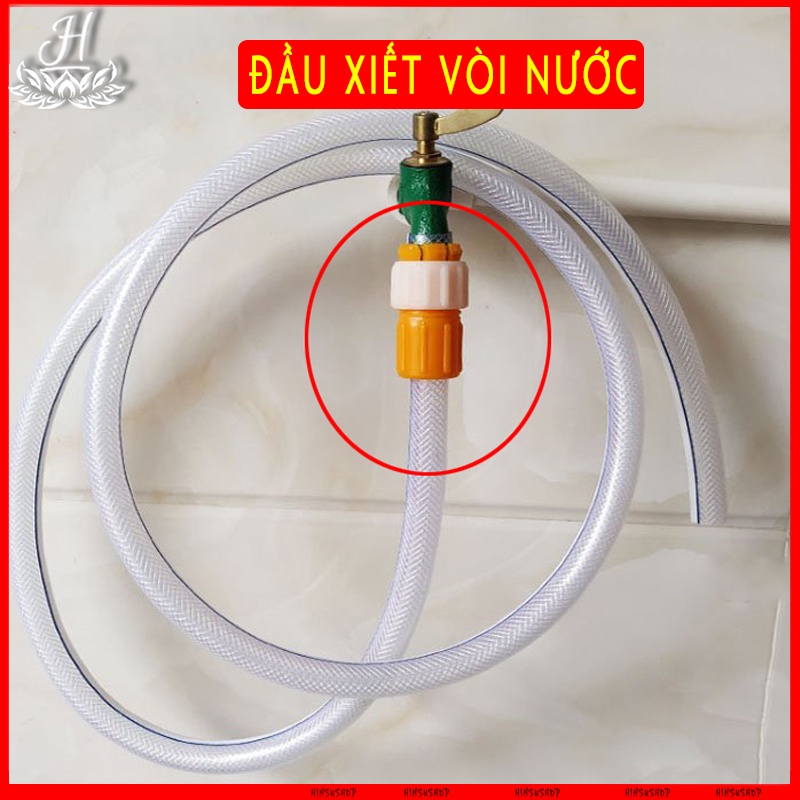 Khớp nối nhanh đầu vòi nối dài đường nước, cút nối ống nước, vặn chặt vòi nước tiện dụng