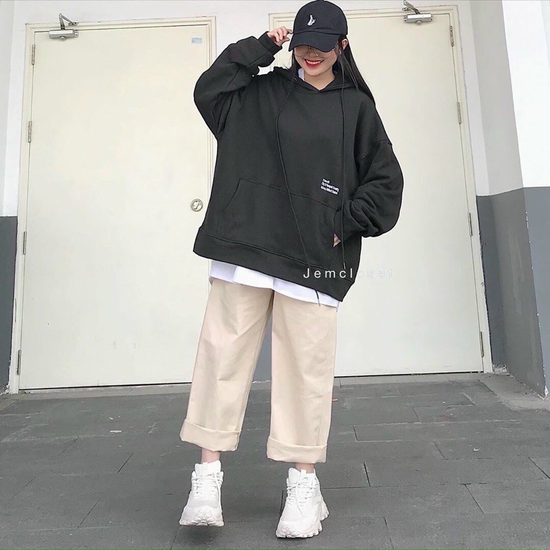 Áo hodie chữ thêu⚡️FREESHIP EXTRA⚡️, chữ thêu sang xịn | BigBuy360 - bigbuy360.vn