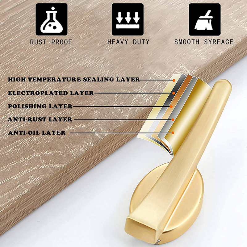 Set 4 Móc Treo Áo Khoác Gắn Tường Chịu Lực Tốt Tiện Dụng Cho Nhà Tắm/ Nhà Bếp