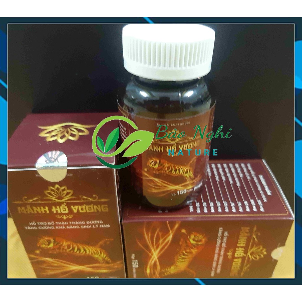 VIÊN SINH LÝ MÃNH HỔ VƯƠNG - Tăng Phong Độ Làm Chủ Cuộc Yêu Đam Mê Hừng Hực Như Mãnh Thú - CHÍNH HÃNG HỘP 150V [CHE TÊN] | BigBuy360 - bigbuy360.vn