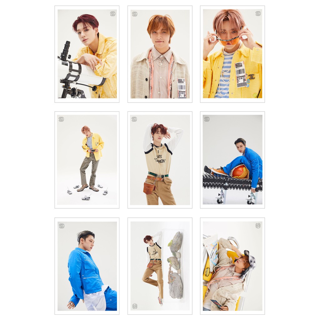 [Ép Lụa] Lomo Card NCT -  RESONANCE DEPATURE VER 2 ( 45 ảnh )