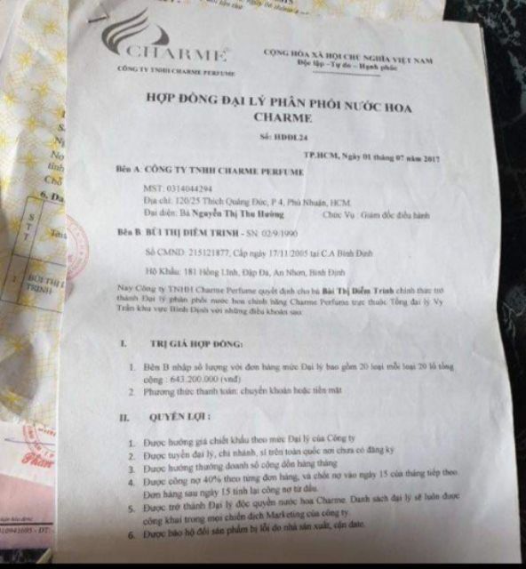 [Chính hãng 100%] nước hoa charme trust for you 30ml | BigBuy360 - bigbuy360.vn