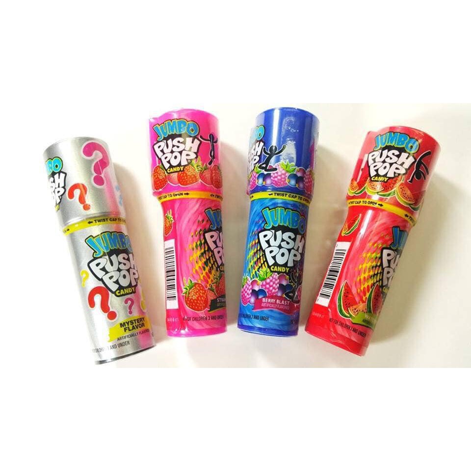 Kẹo son môi PUSH POP Mỹ 1 thỏi